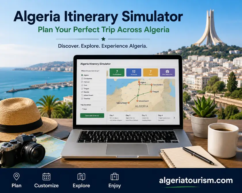 Algeria Itinerary simulator