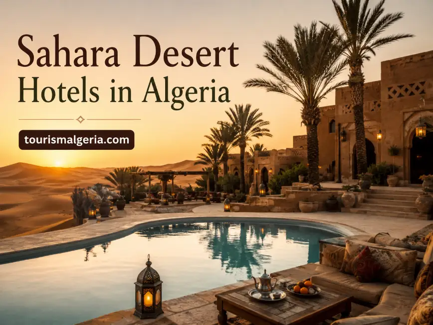 ALGERIA HOTEL IN THE SAHARA DESERT