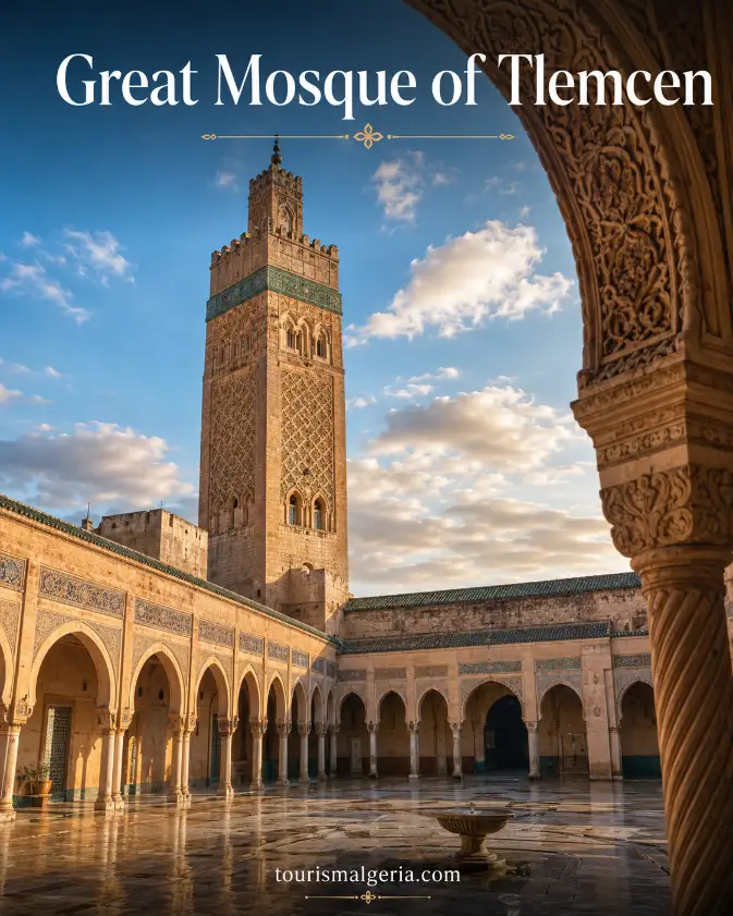 GREAT MOSQUE AT TLEMCEN