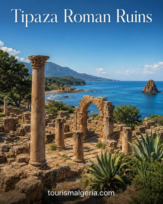 TIPAZA ROMAN RUINS IN ALGERIA