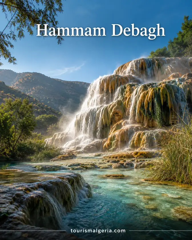 HAMMAM MESSKHOUTINE DEBAGH IN GUELMA (ALGERIA)
